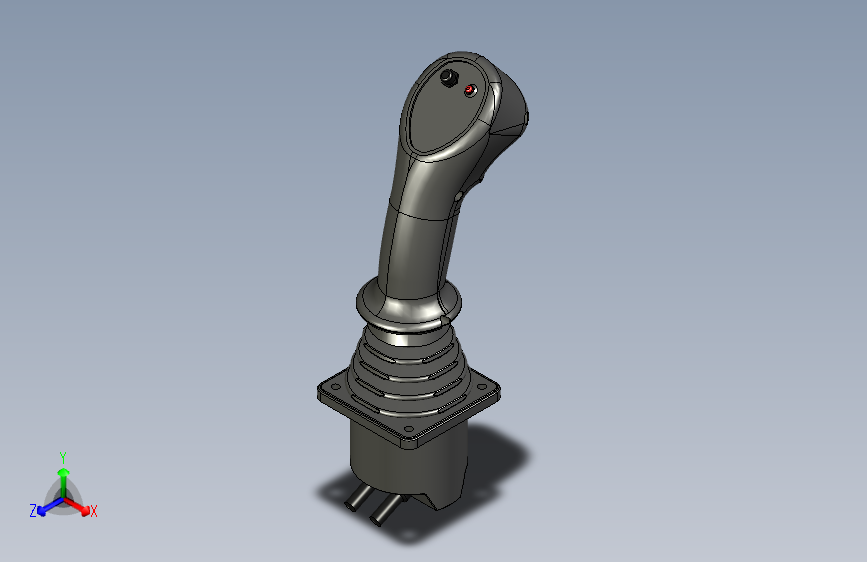 B2002527-电动操纵杆，带按钮和指示灯