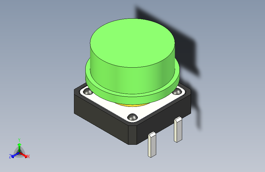 B2002556-触觉按钮 B3F-405 12X12x7.3mm 带盖