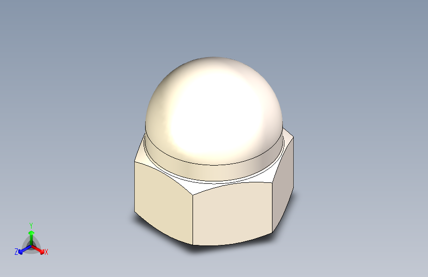 B2002562-DIN 1587 带帽螺母装饰螺母