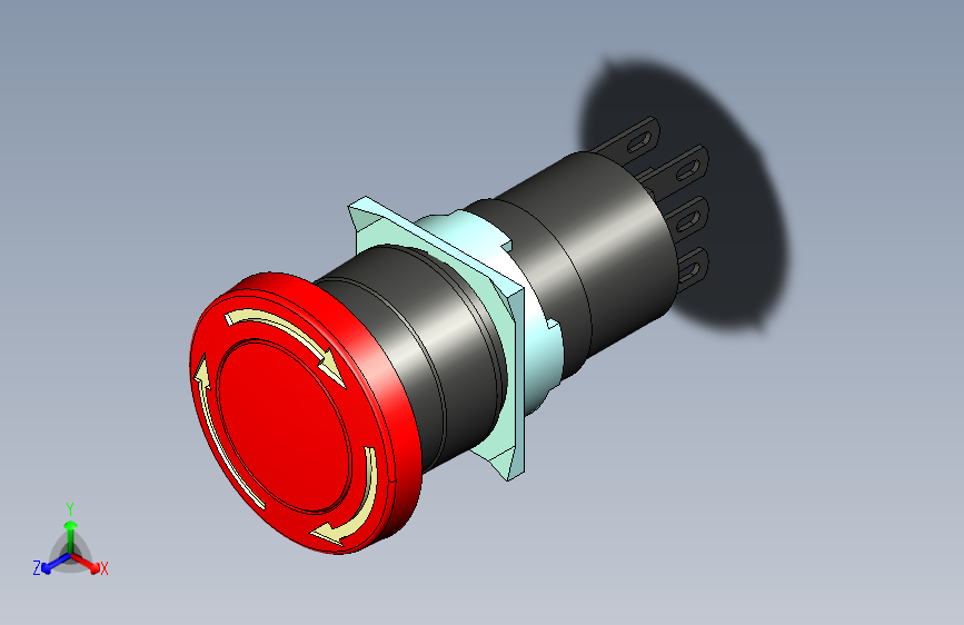 B2002596-急停按钮 EMG 停止 AB6M-V1R