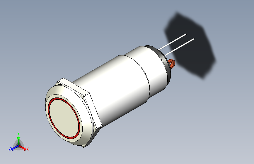 B2002630-M12 金属按扭开关