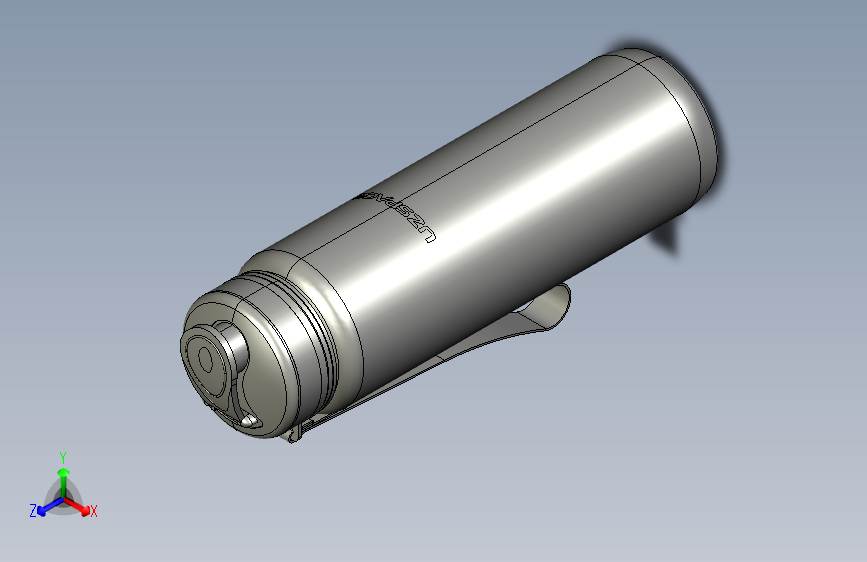 B2002636-UZSPACE 塑料运动水瓶 (1000毫升)