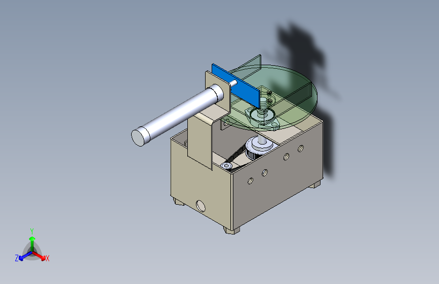 B3002168-步进电机转盘模型1.2