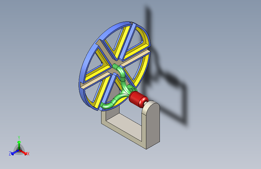 B3002180-旋转机构设计