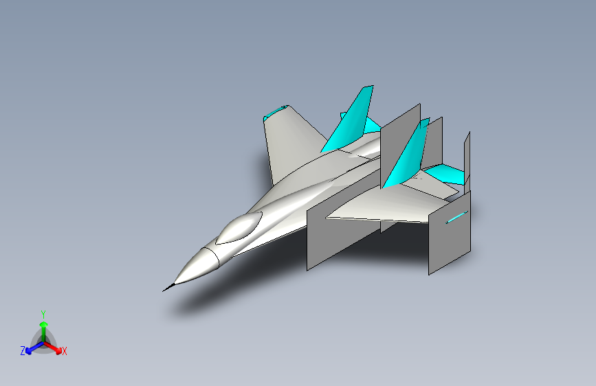 B3002181-苏-27战斗机