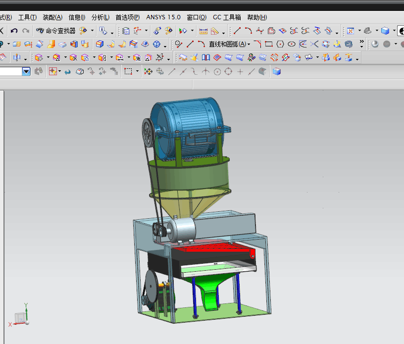 油菜籽脱壳机机械结构设计 806863==wb100