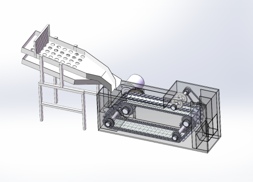 板栗分级切口机设计含三维二维说明书 1524011