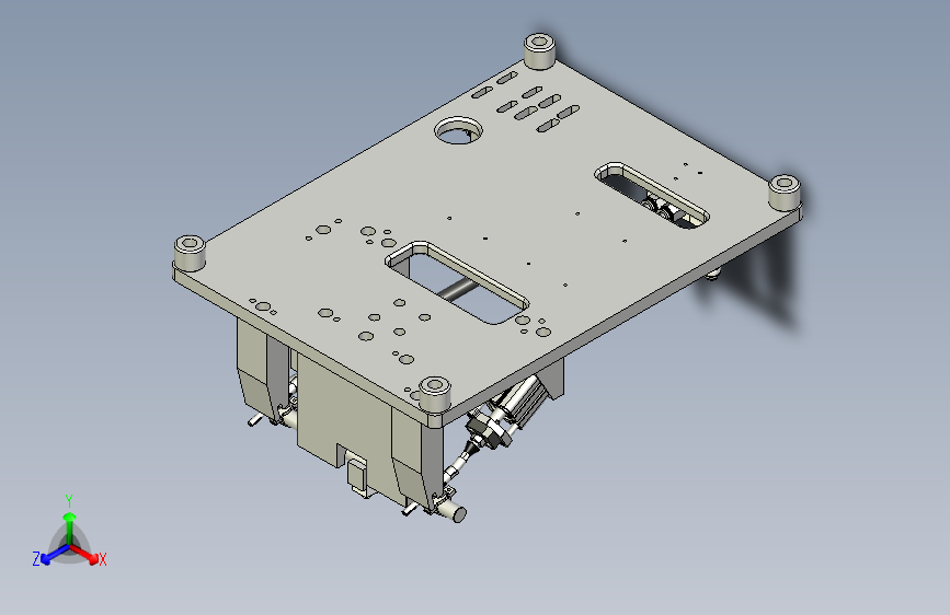 燃气阀检查夹具