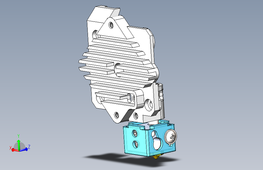 A2002673-来自Aliexpress的XCR3D的Titan Aero散热器