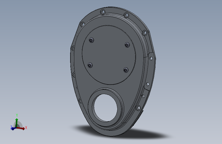 A2002927-小块雪佛兰两件式正时盖