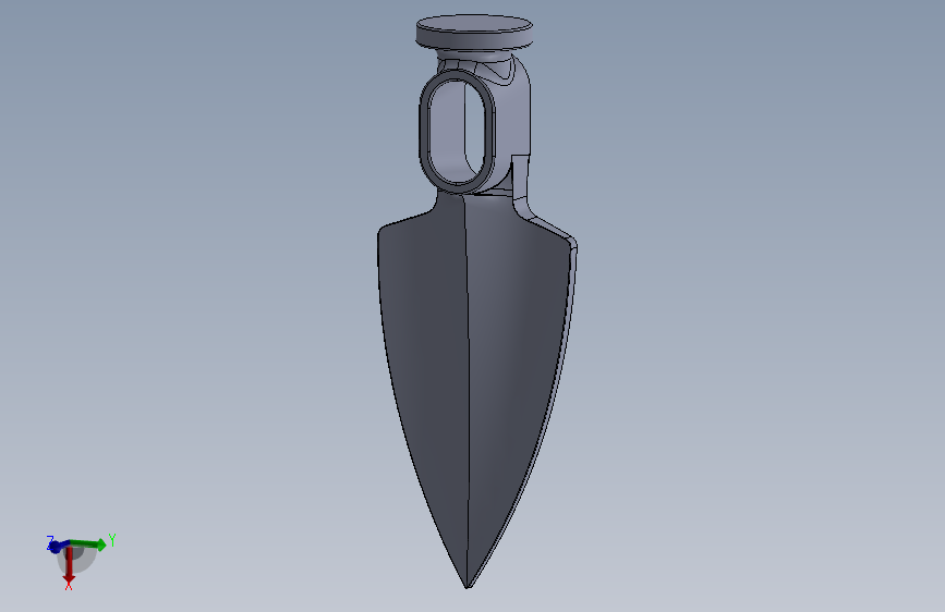 A3002370-园艺工具头（铸造用3D模型）