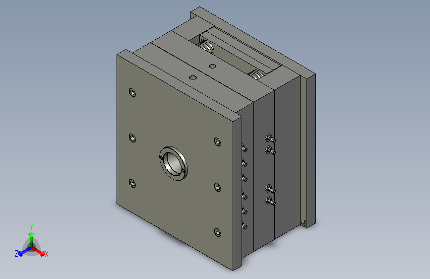 手机后壳注塑模具设计-含模流