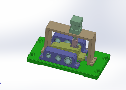 CA6140车床后托架（831001）工艺及镗三杠孔夹具设计【含三维SW模型】
