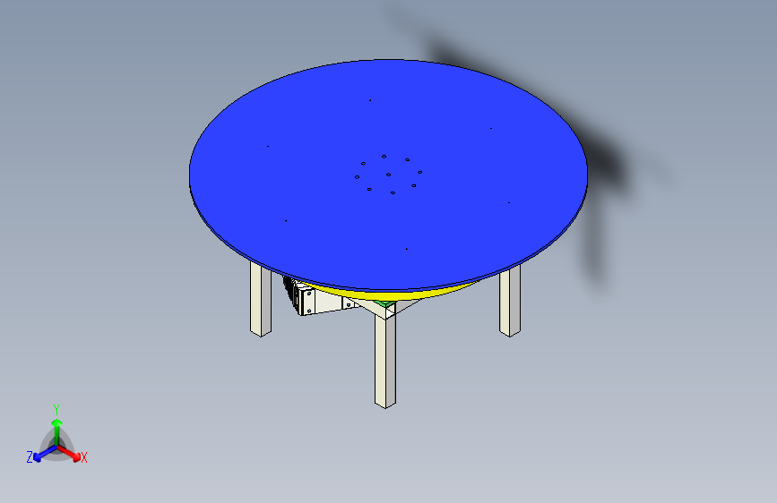 四工位焊接平台 转盘