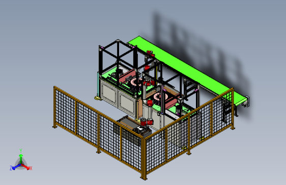 吸盘自动组装单元