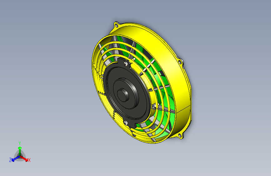 小型空调风机总成