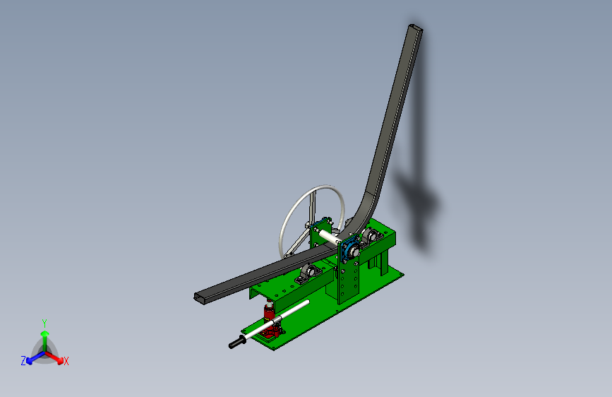 型材简易折弯机