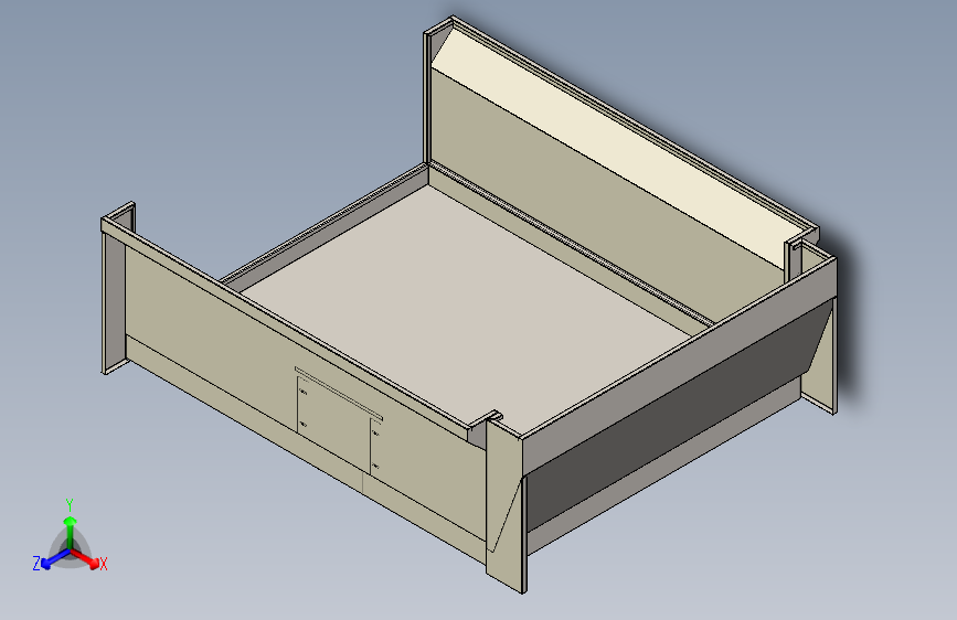 一种加工机床局部防水围挡机构