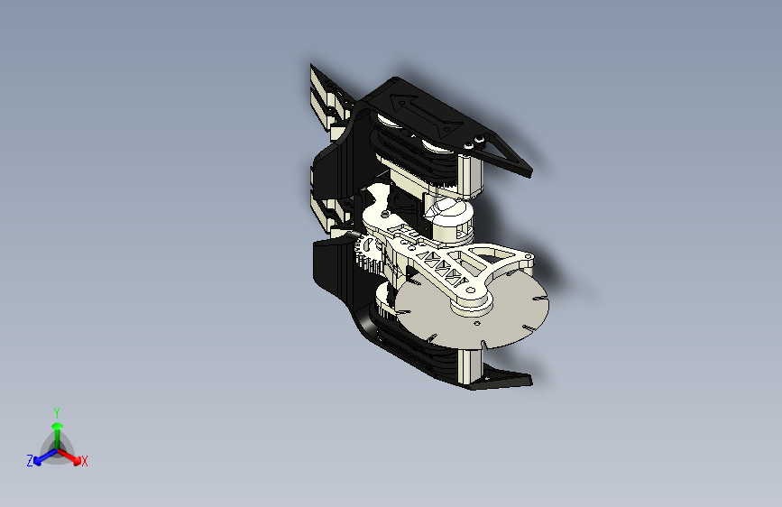 战斗机器人车3D图纸