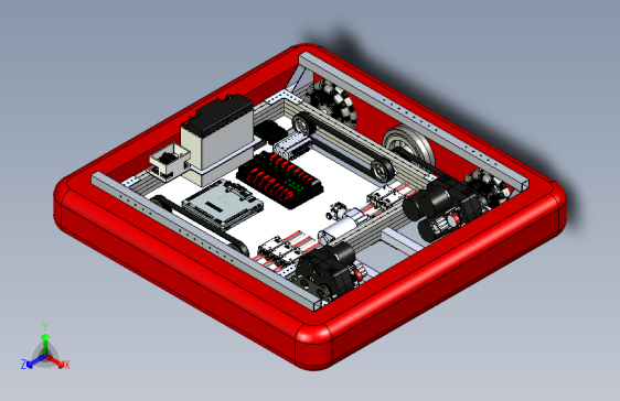 智能万向机器人小车