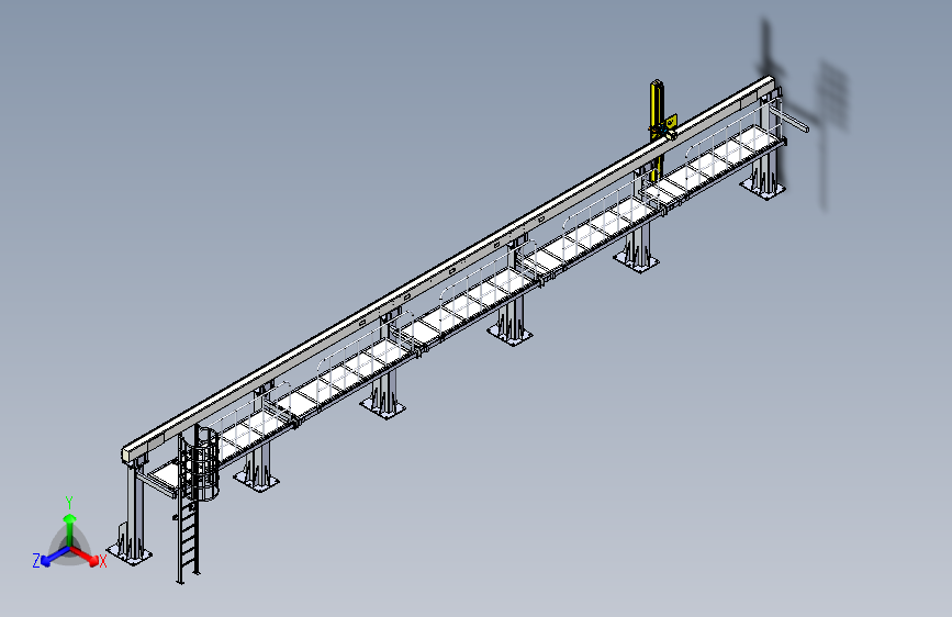 重载十字桁架搬运机械手