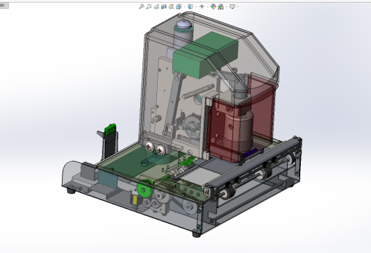 自动盖章机结构设计(含三维+二维+说明书）1571690