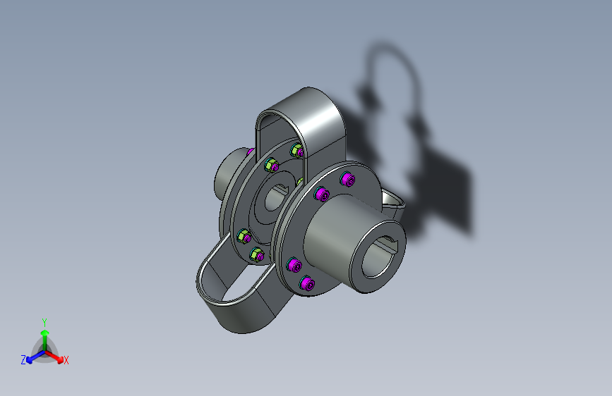 A0001624-隔膜联轴器 半 D20 D30