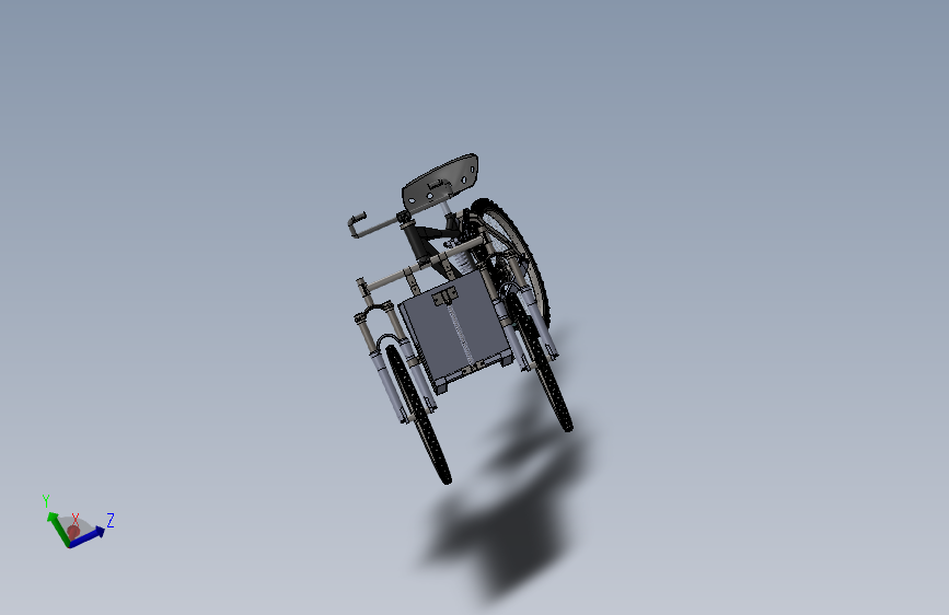 A0001629-链动自行车车轮独轮车