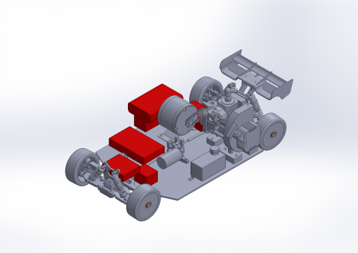J0000002-迷你汽车赛车混合动力 无零件