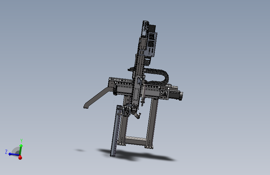 长条产品搬运带连杆翻转