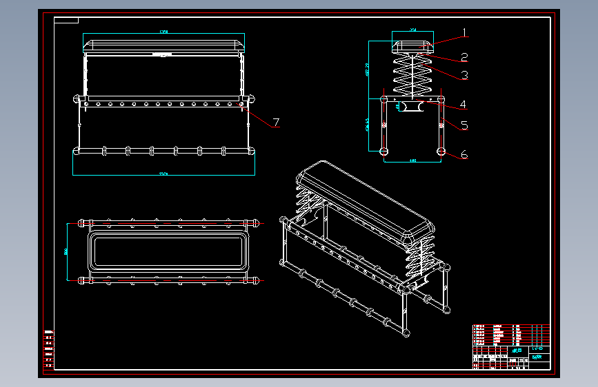 智能晾衣架设计（含CAD图纸+说明书）