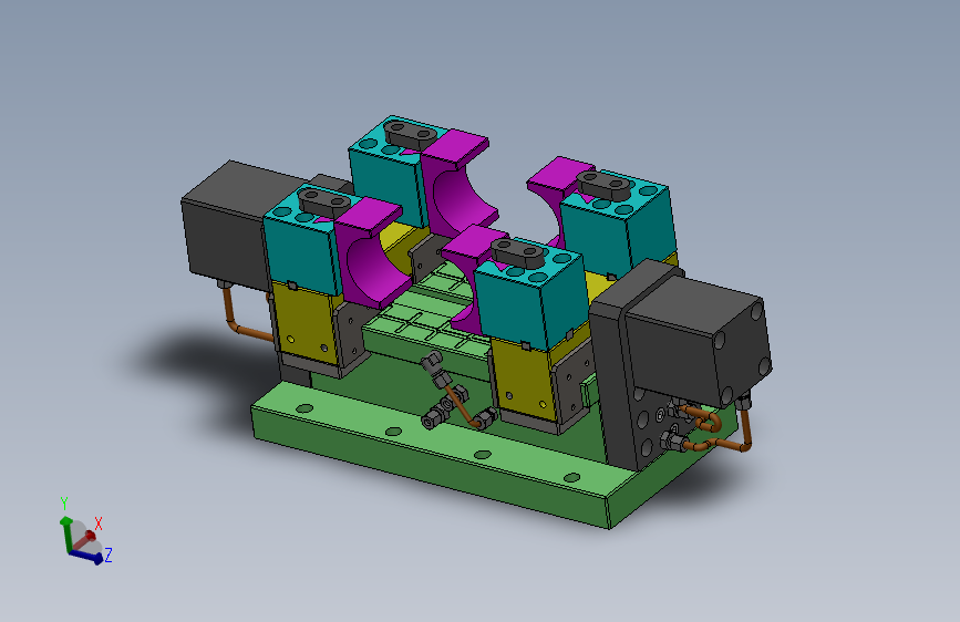 PXJ80-00-双液压缸虎钳
