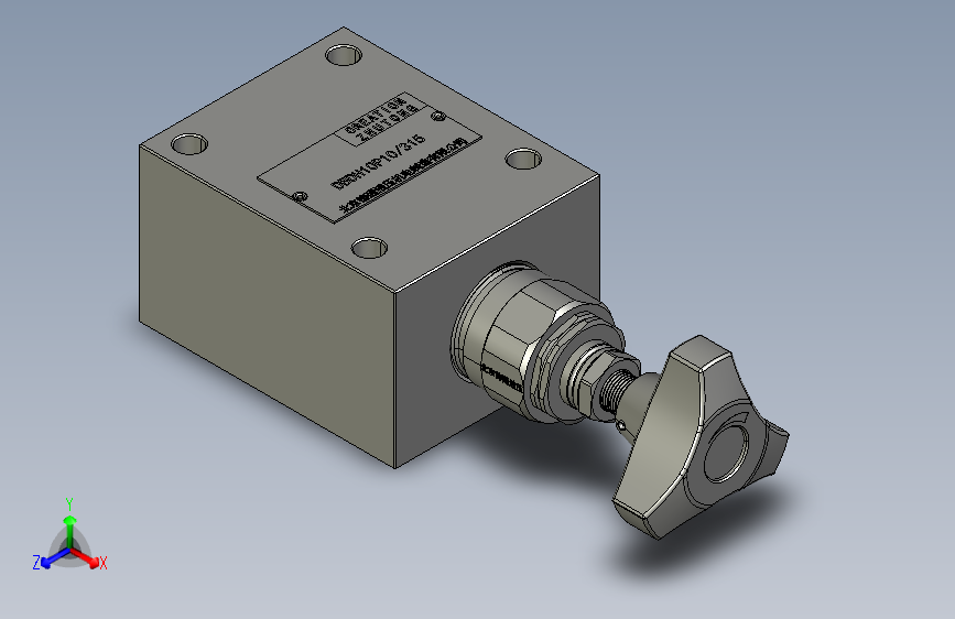 7款DBD直动式溢流阀（板式连接）