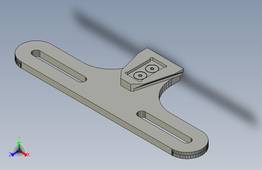 B2002666-nvg 楔形桥用于BPNVG gen2和wilcox风格燕尾的双桥