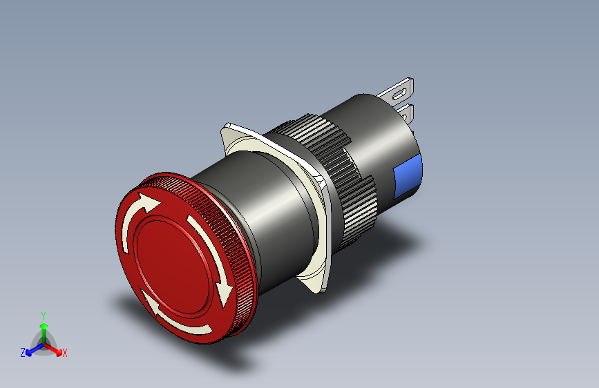B2002685-按钮开关 紧急停止 mini D16