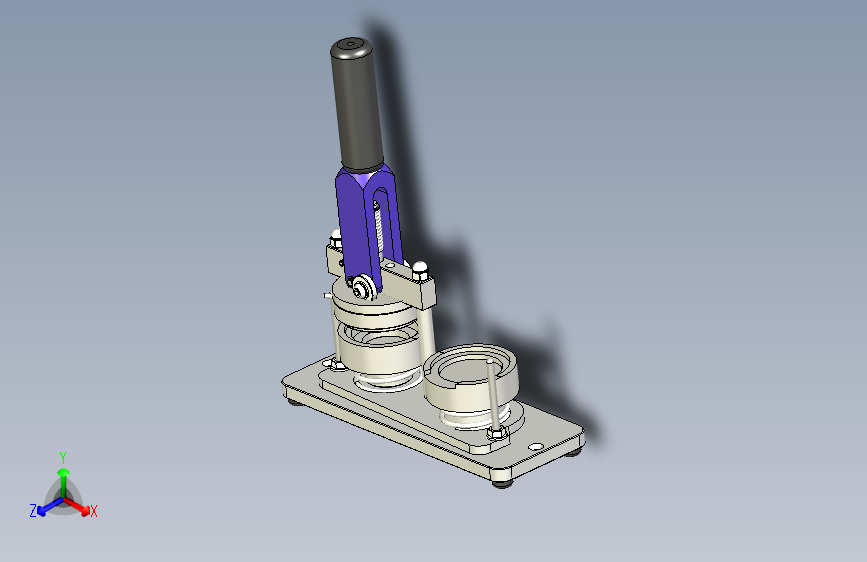 B2002698-用于制作按钮的按压装置
