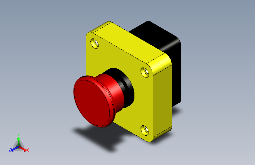 B2002701-急停蘑菇按钮