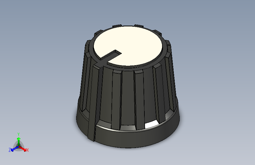 B2002723-电位器旋钮，6mm 轴