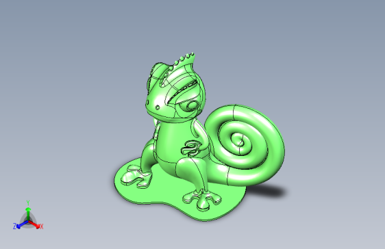 B2002804-Algix 变色龙吉祥物