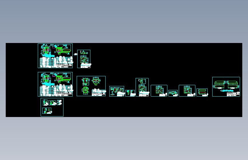 气控供丸阀（含零件图）