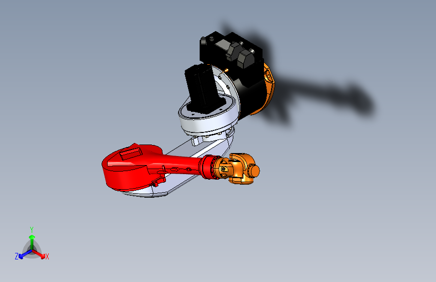 ATU生产线机械臂   Solidworks Catia STEP