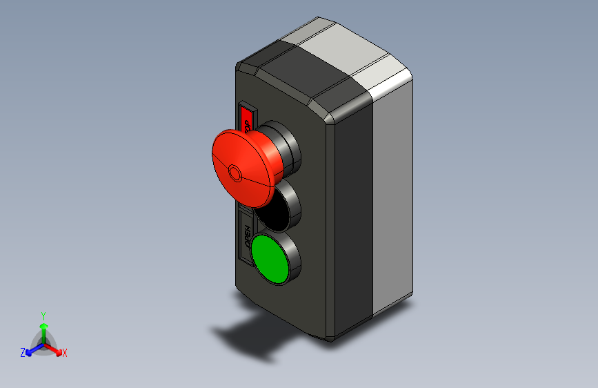 B2002811-双向按钮盒