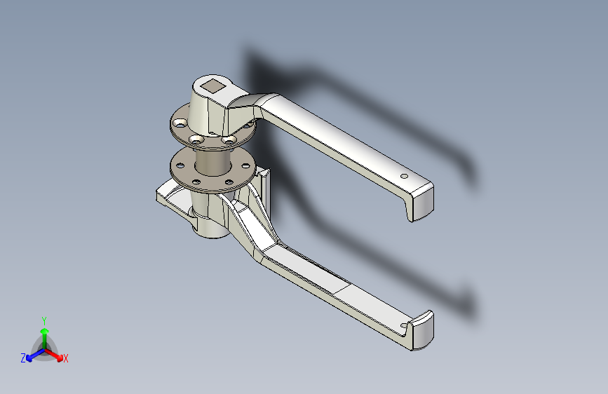 B2002840-水密门把手