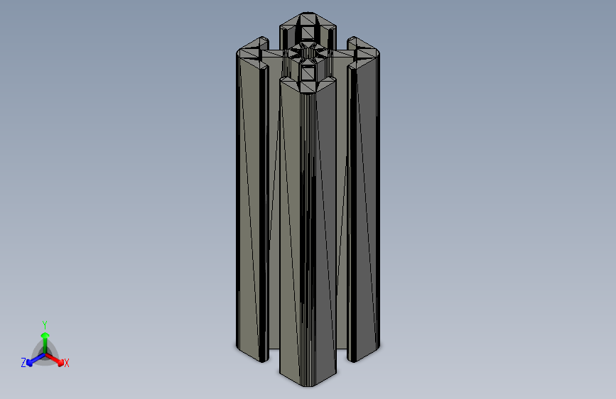 B2002843-铝型材 30x30 长度 100毫米