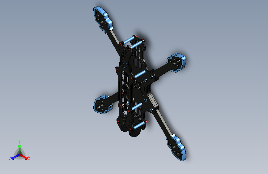 B2002869-阿瓦隆 Mk3 无人机框架