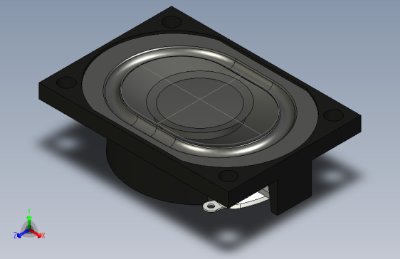 B2002875-3瓦 4欧姆迷你扬声器