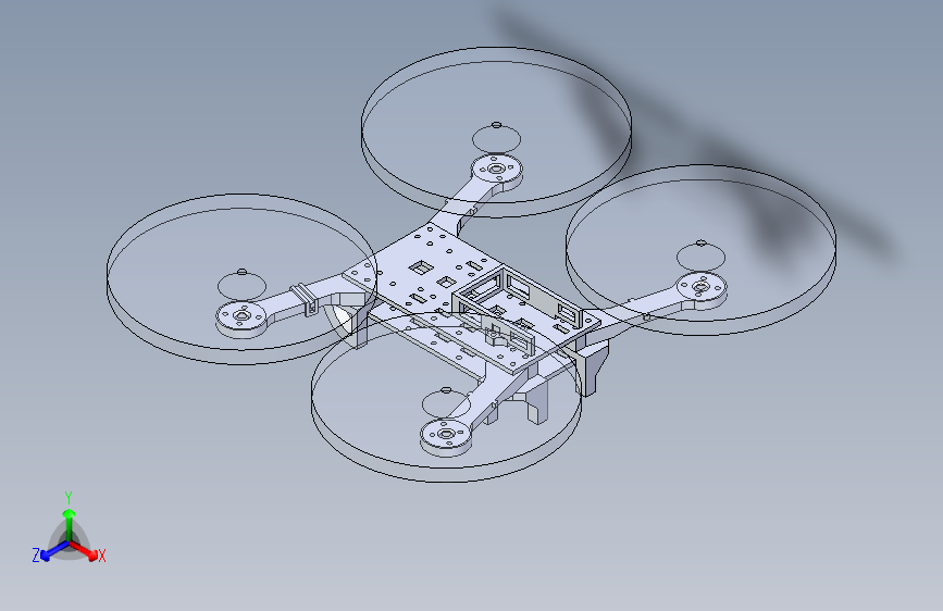 B2002876-可打印的250竞赛四轴飞行器