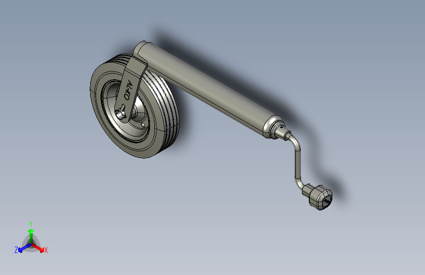 B2002896-48mm 骑行轮拖车 - ALKO