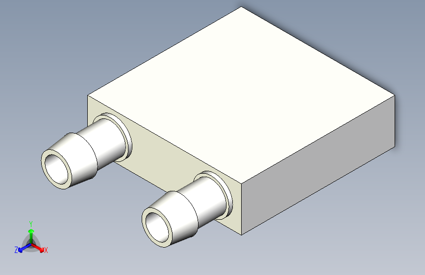 B2002910-水冷块 40x40mm 铝制用于液态水冷散热系统 银色 适用于 CPU 图形散热器