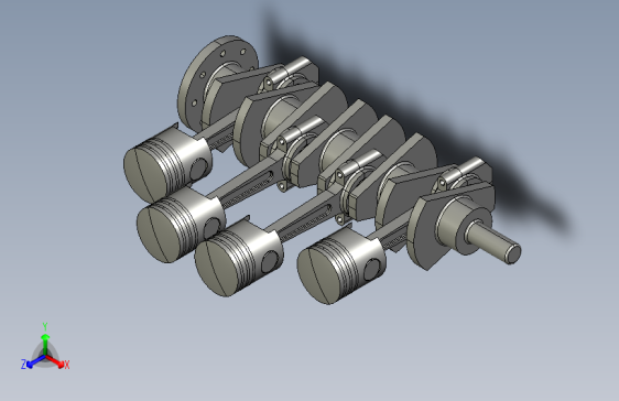 B3002351-四缸发动机